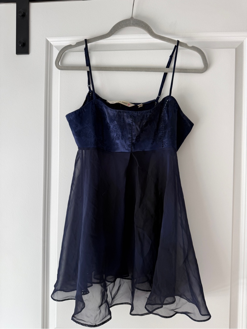 Victoria's Secret Navy Lace Slip
